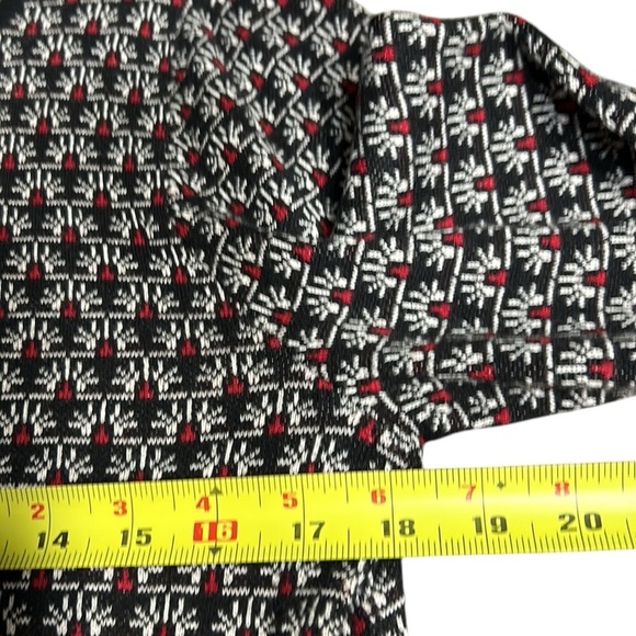 Y2K Susan Graver lace hem,jersey knit,tunic,sweater,office siren,gorpcore,warm - Picture 12 of 13